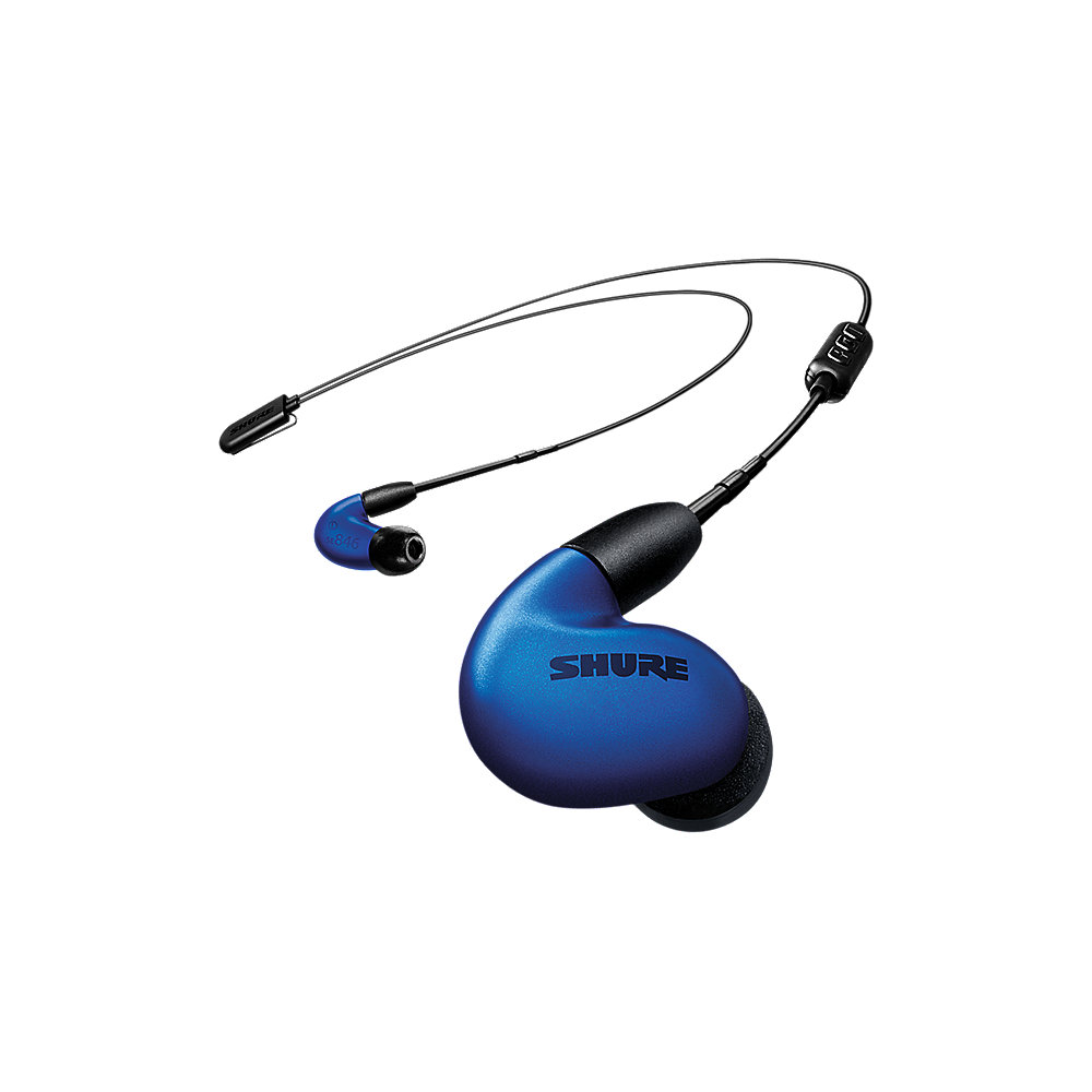 Shure SE846-BLU+BT2-EFS Wireless Sound Isolating Ohrhörer, blau