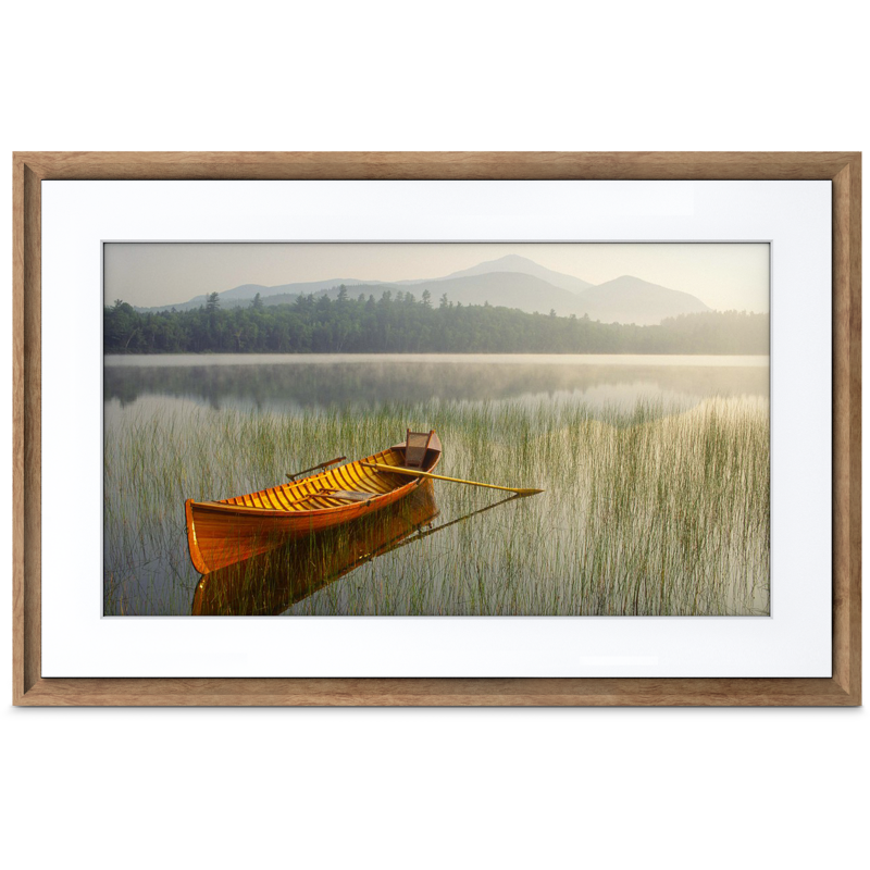 Meural  55cm (21,5 Zoll) Leinwand, Walnuß Rahmen | 00606449142129