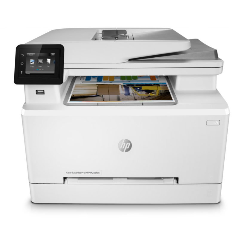 HP  Color LaserJet Pro MFP M283fdn Farblaserdrucker Scanner Kopierer Fax LAN | 00193905486670