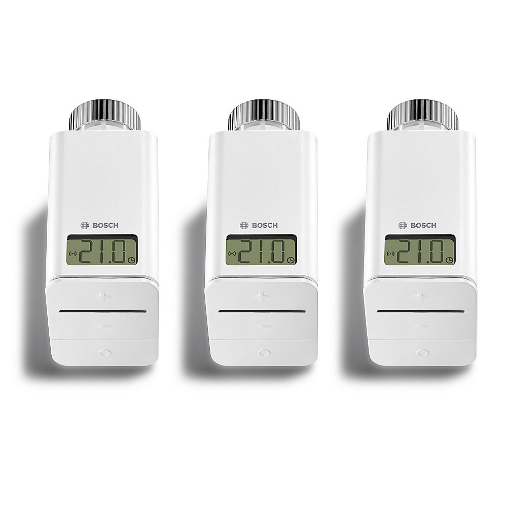 Bosch Smart Home smartes Heizkörper-Thermostat DE 3er-Pack