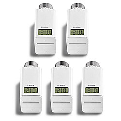 Bosch Smart Home smartes Heizk&ouml;rper-Thermostat DE 5er-Pack