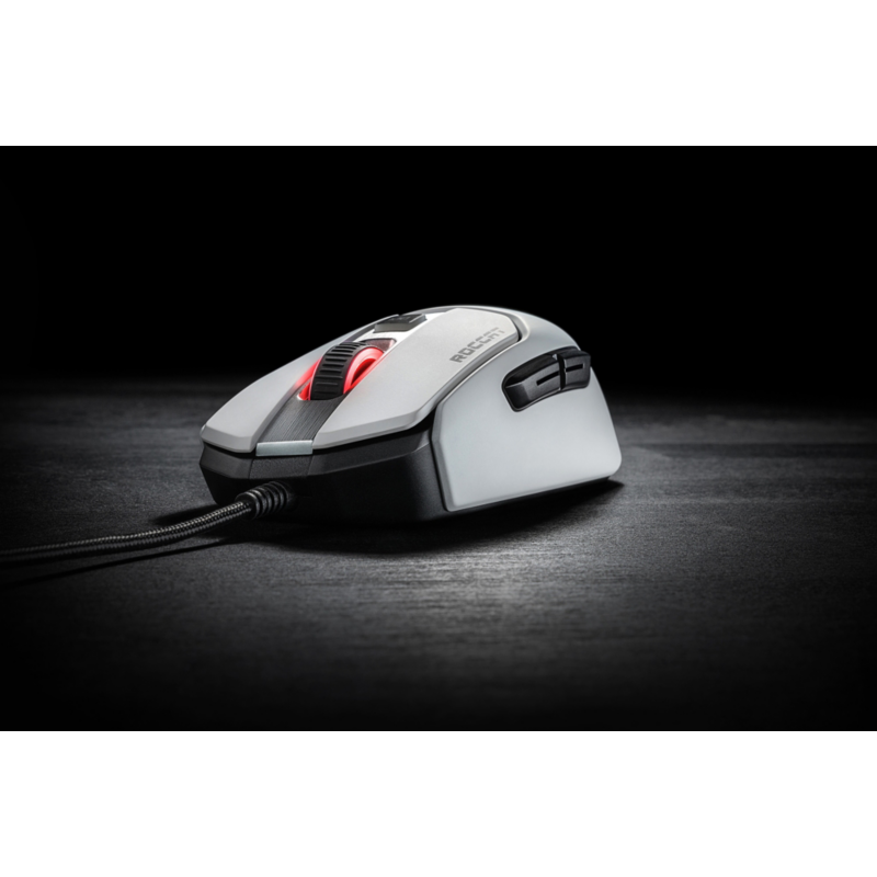 Roccat  Kain 122 AIMO RGB Gaming Maus weiss | 04250288199040