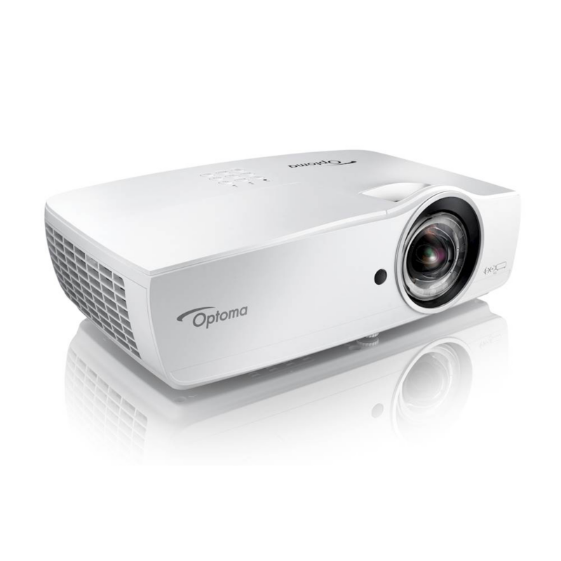Optoma Deutschland Optoma EH460ST DLP Kurzdistanz Projektor 3D 4200 ANSI-Lumen Full HD | 05055387660267
