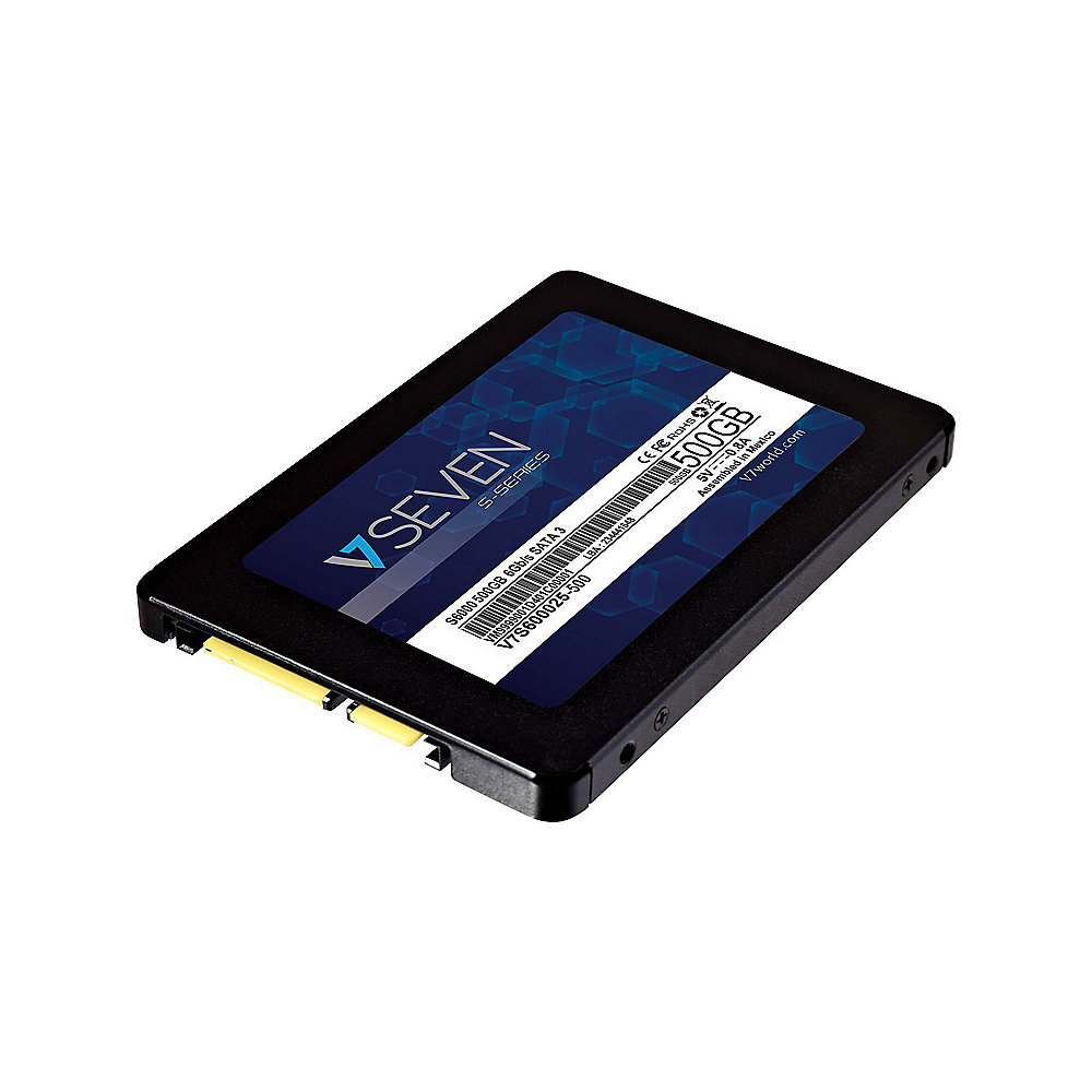 V7 S6000 500GB SSD Festplatte 2.5 Zoll SATA600