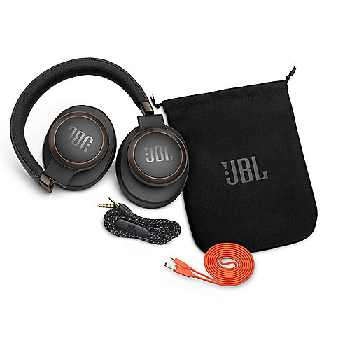 JBL LIVE 650BTNC - Over-Ear Bluetooth-Kopfhörer, Noise Cancelling, schwarz