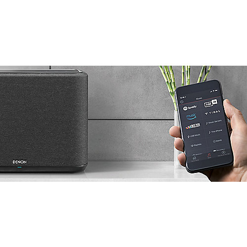 Denon HOME 250 Multiroom-Lautsprecher mit Bluetooth, WLAN, Airplay 2, weiß