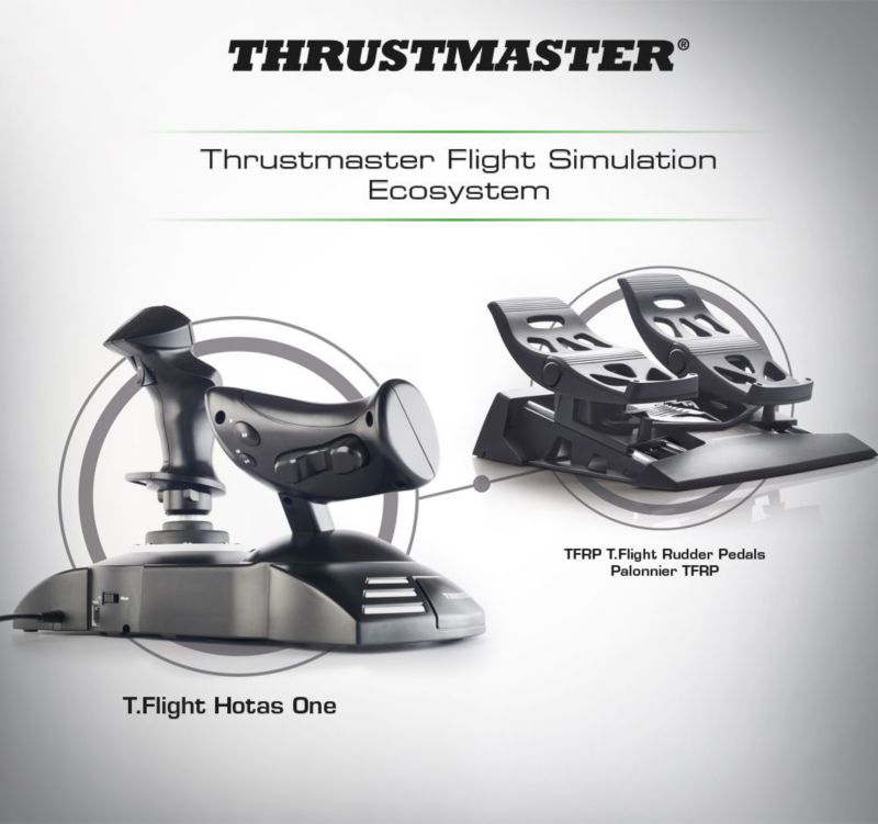 Thrustmaster T Flight Hotas One Flight Stick Fur Pc Xbox One Cyberport