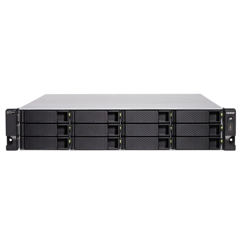 QNAP  TS-h1283XU-RP-E2236-128G NAS System 12-Bay | 04713213516652