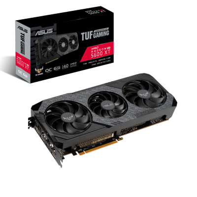 AMD Radeon TUF RX 5600 XT OC Evo Gaming Grafikkarte 6GB GDDR6 HDMI/3xDP