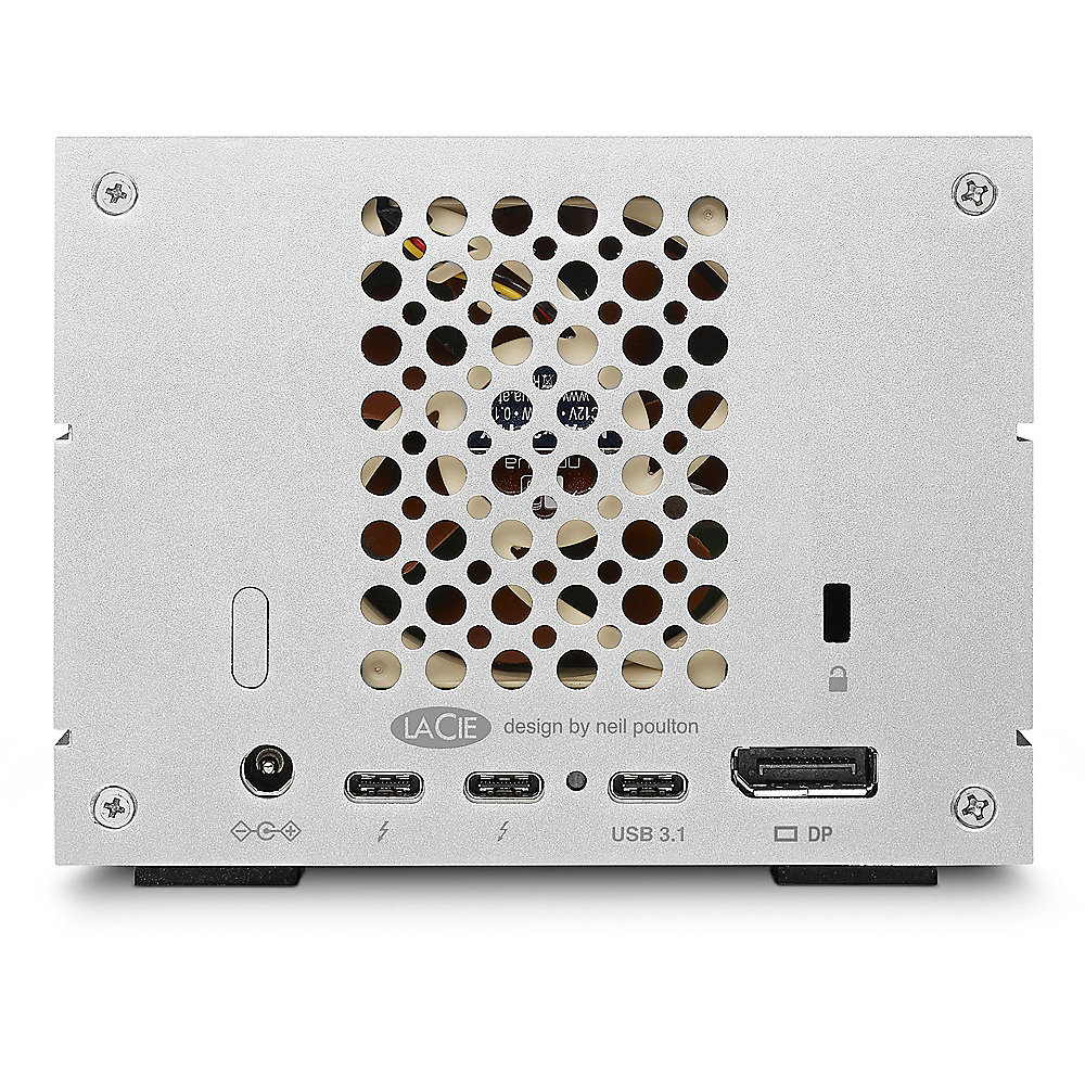 LaCie 2big Dock Thunderbolt 3 &amp; USB-C 3.0 + Cardreader - 12TB 3,5 Zoll 7200rpm