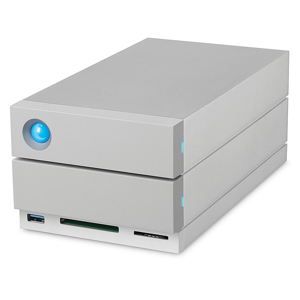 LaCie 2big Dock Thunderbolt 3 &amp; USB-C 3.0 + Cardreader - 12TB 3,5 Zoll 7200rpm