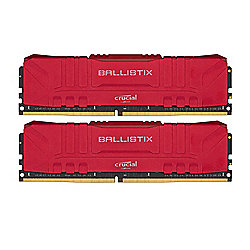 16GB (2x8GB) Crucial Ballistix DDR4-2666 Red CL16 RAM Speicher Kit