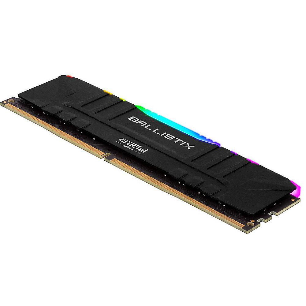 16GB (2x8GB) Crucial Ballistix DDR4-4000 Black RGB CL18 RAM Speicher Kit