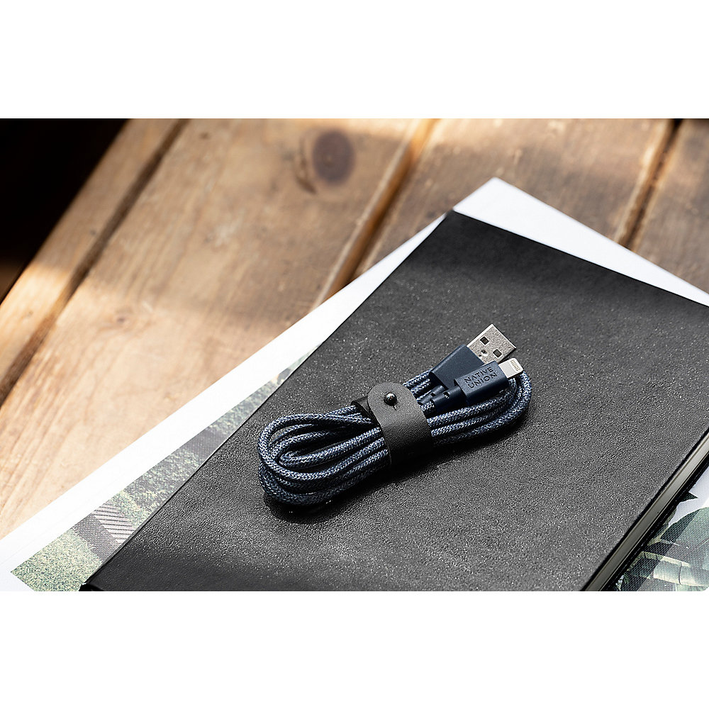 Native Union Belt Cable USB-A to Lightning 1,2m Indigo Blue