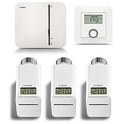Bosch Smart Home Set Heizen mit 3 Heizk&ouml;rperthermostaten +1 Raumthermostat