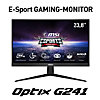 MSI Optix G241 60cm (23,8") FHD IPS Gaming-Monitor DP/HDMI FreeSync 144Hz 1ms