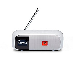 JBL Tuner2 Bluetooth-Lautsprecher mit DAB-Tune wei&szlig;