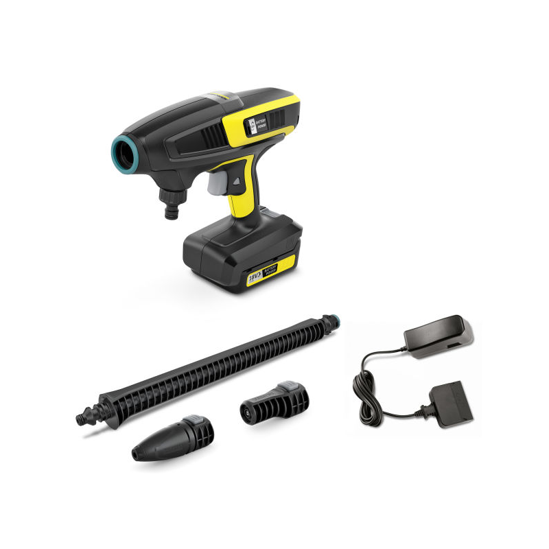 Kärcher  KHB 6 Battery Set Akku-Druckreiniger gelb mit Akku/Ladegerät | 04054278636757