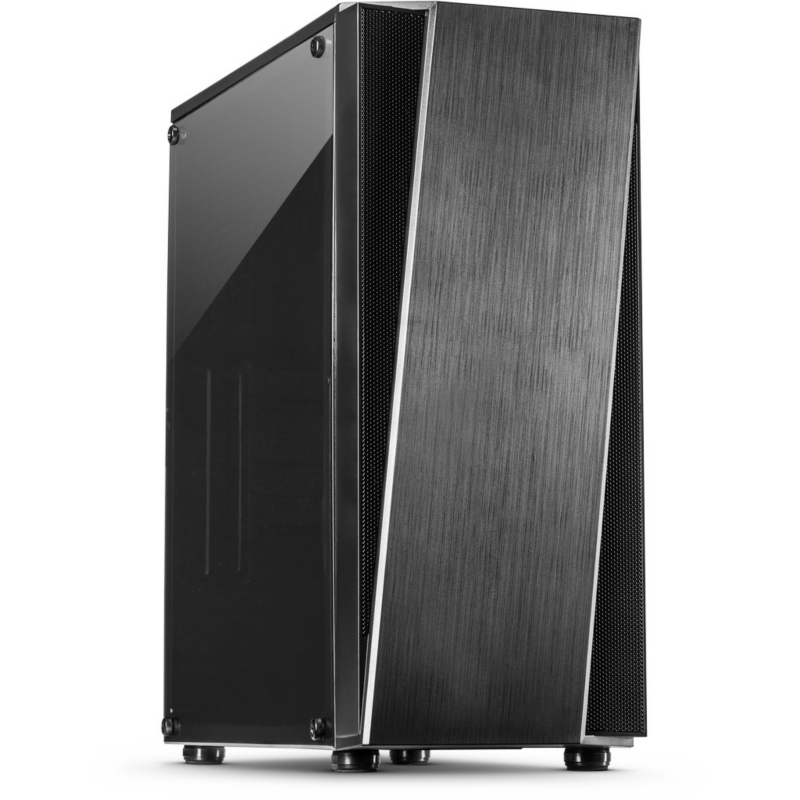 Intertech Inter-Tech T-11 Televen, Midi Tower ATX Gehäuse, Schwarz | 04260455645058