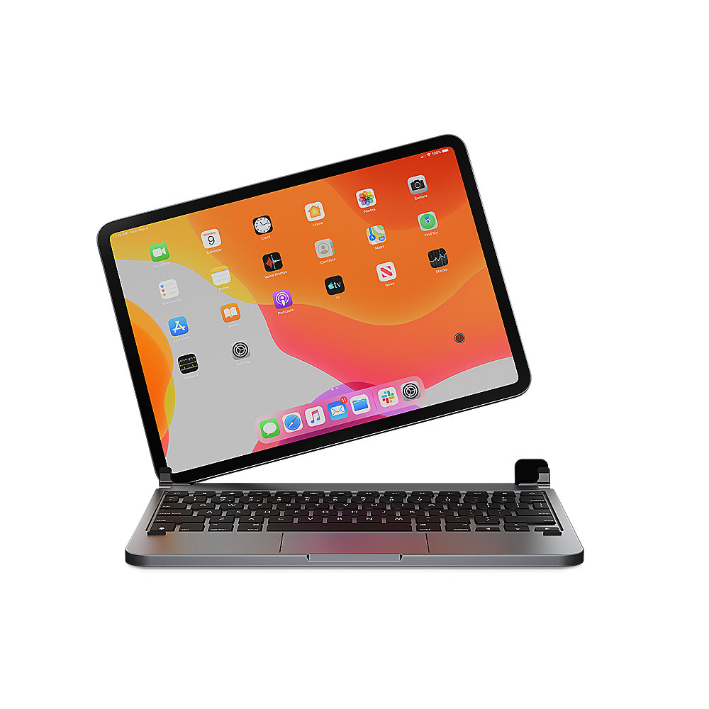 Brydge Aluminum Bluetooth Tastatur iPad Pro+ 11.0 inklusive Trackpad space grau
