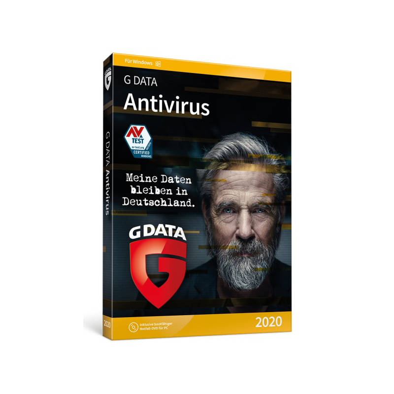 G DATA  AntiVirus Windows 2020 3PC | 04018931735874