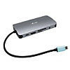 i-tec USB-C Metal Nano Dock 4K HDMI/VGA mit LAN + Power Delivery 100W