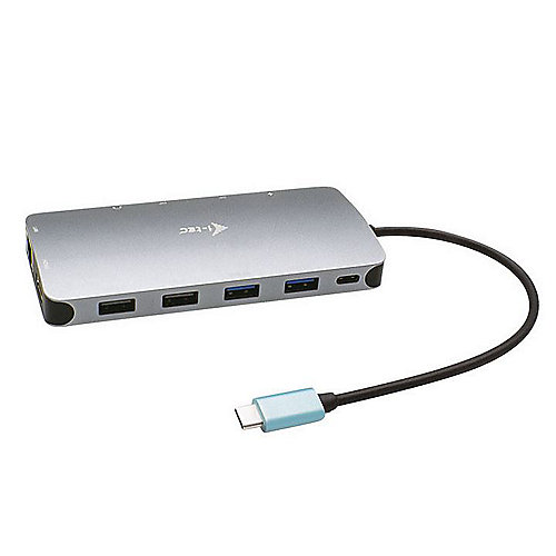 i-tec USB-C Metal Nano 3x Display Docking Station mit 100W PD