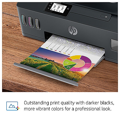 HP Smart Tank Plus 570 Multifunktionsdrucker Scanner Kopierer WLAN