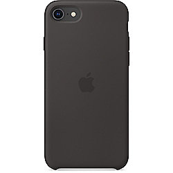 Apple Original iPhone SE (2.Generation) Silikon Case Schwarz