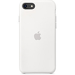 Apple Original iPhone SE (2.Generation) Silikon Case Wei&szlig;