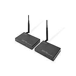 DIGITUS DS-55314 Wireless HDMI Extender / Splitter Set 100m schwarz