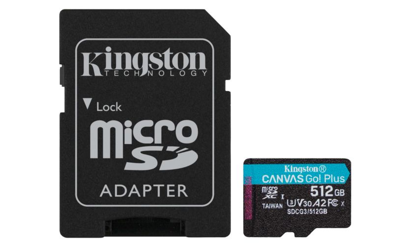 Kingston Canvas Go! Plus 512 GB microSD für nur 69,90€ inkl. Versand statt 92,99€