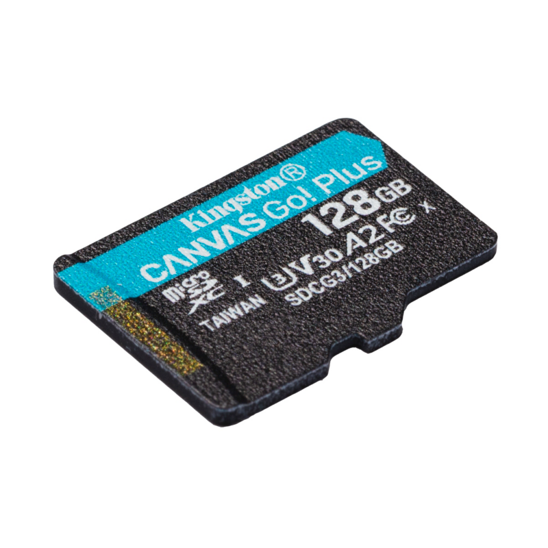 Kingston  Canvas Go! Plus 128 GB microSD Speicherkarte (170MB/s, Class 10, UHS-I) | 00740617301243