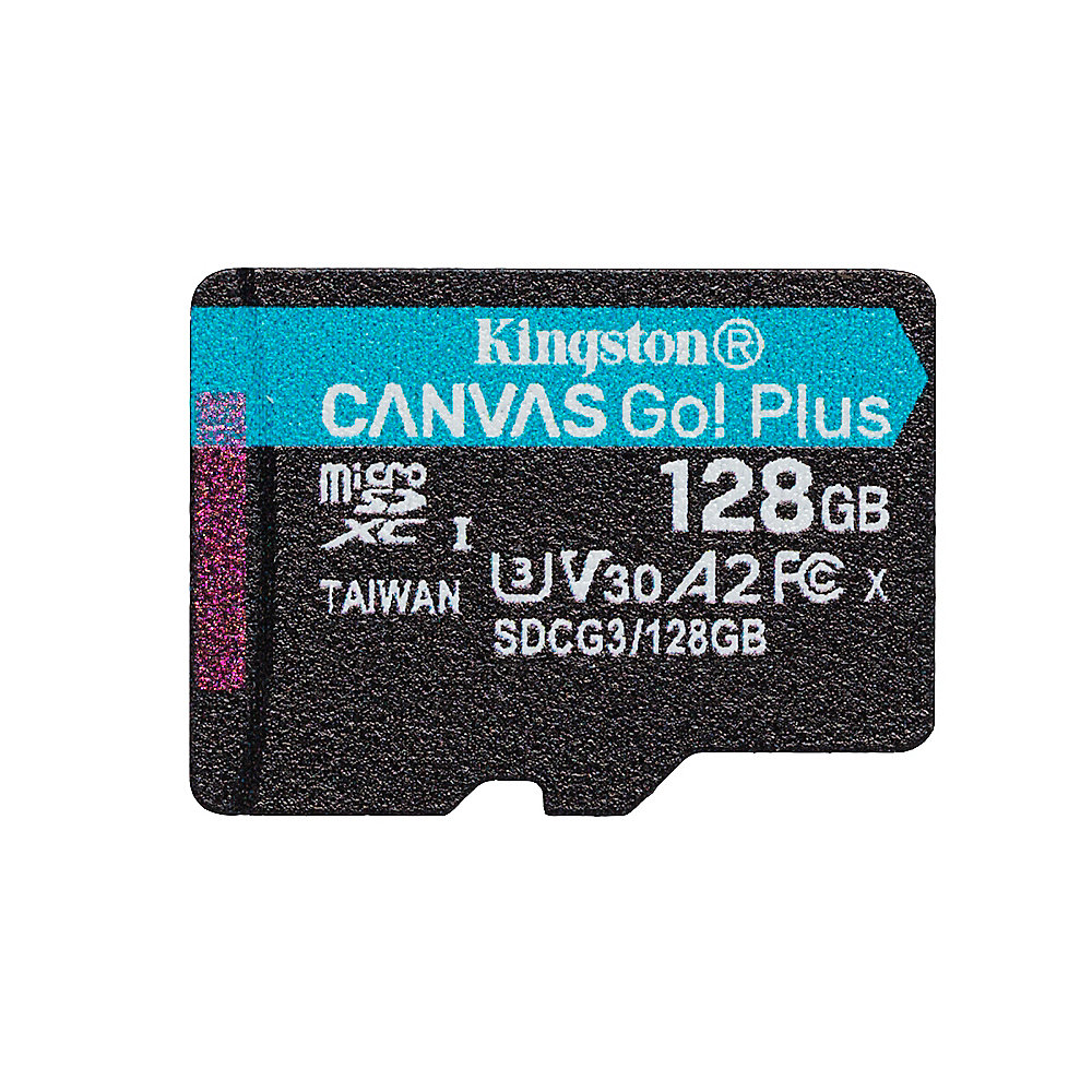 Kingston Micro SD Canvas Go! Plus ohne SD Adapter SDCG3/128GBSP
