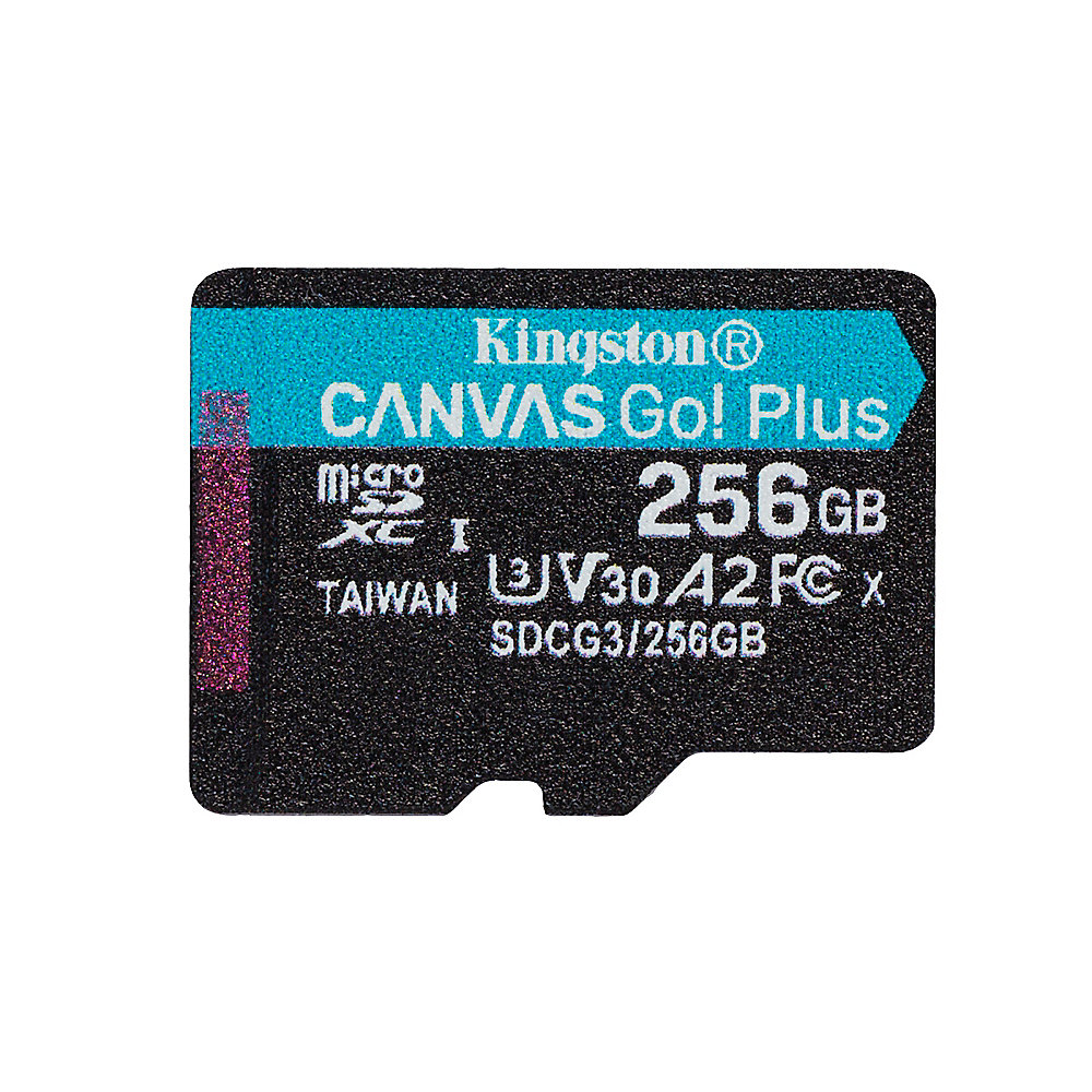 Kingston Micro SD Canvas Go! Plus ohne SD Adapter SDCG3/256GBSP