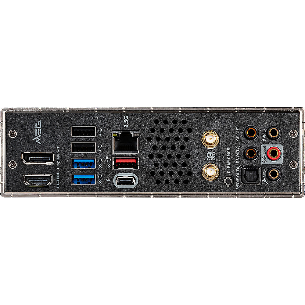 MSI MEG Z490i Unify ITX Mainboard Sockel 1200 M.2/WIFI/BT/LAN/USB3.2(Typ C)