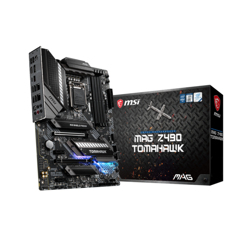 MSI  MAG Z490 TOMAHAWK ATX Mainboard Sockel 1200 M.2/USB3.2(Gen 2) | 04719072718978