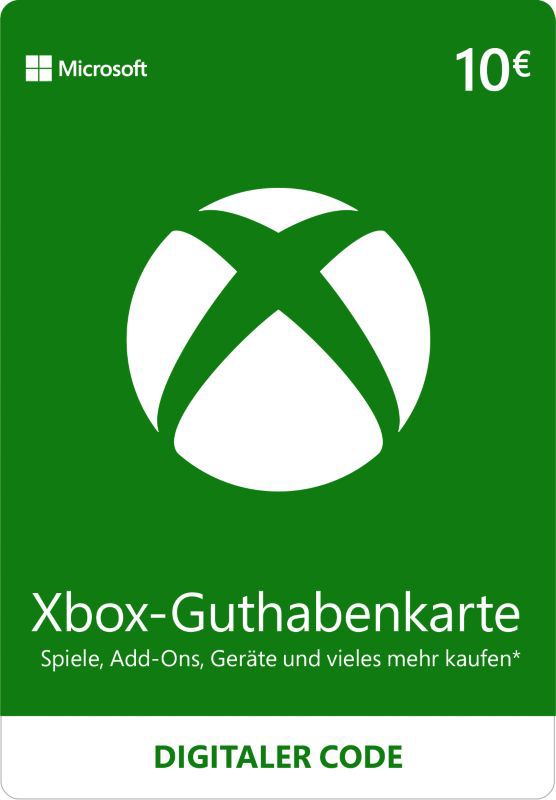 Xbox Guthabenkarte 10 EUR DE ++ Cyberport