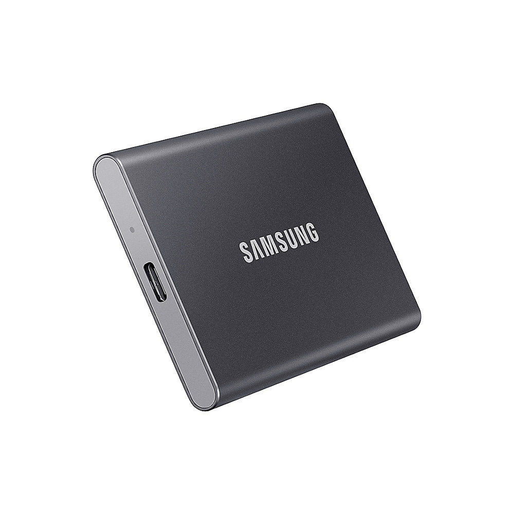 Samsung Portable SSD T7 500 GB USB 3.2 Gen2 Typ-C Titan Gray