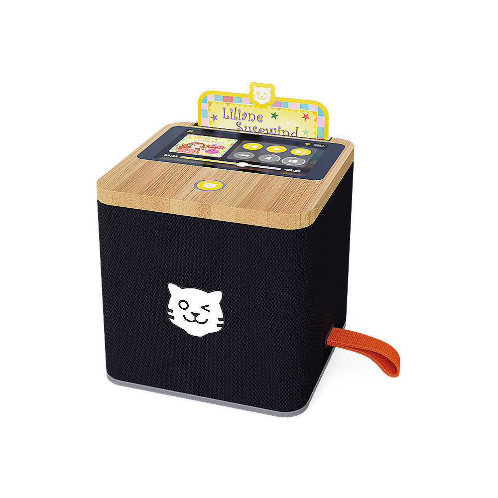 Tiger.Media tigerbox Touch Bamboo schwarz Hörbox für Kinder