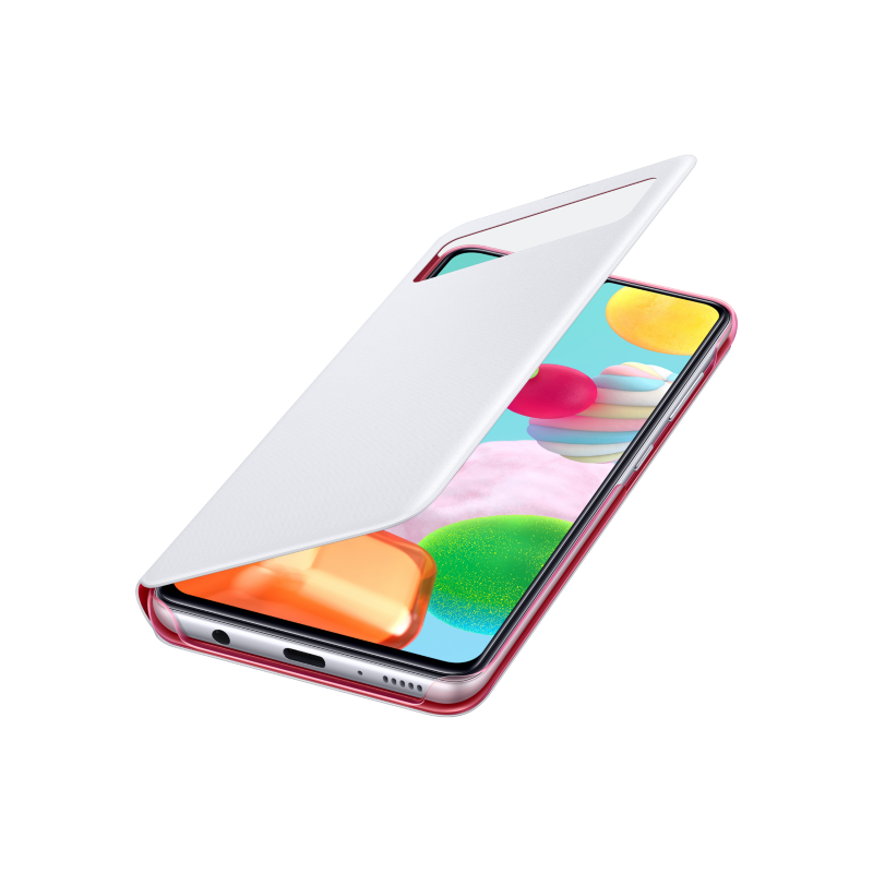 Samsung  S View Wallet Cover EF-EA415 für Galaxy A41, Weiß | 08806090449475