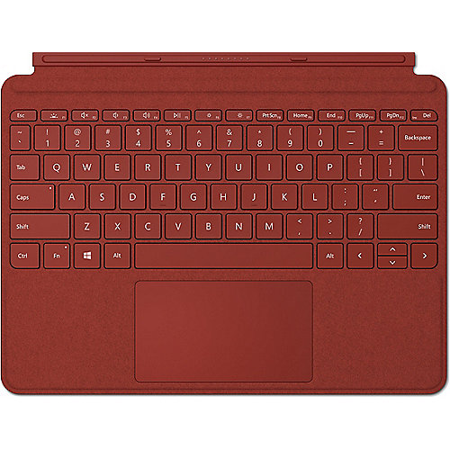 Microsoft Surface Go Signature Type Cover Mohn Rot