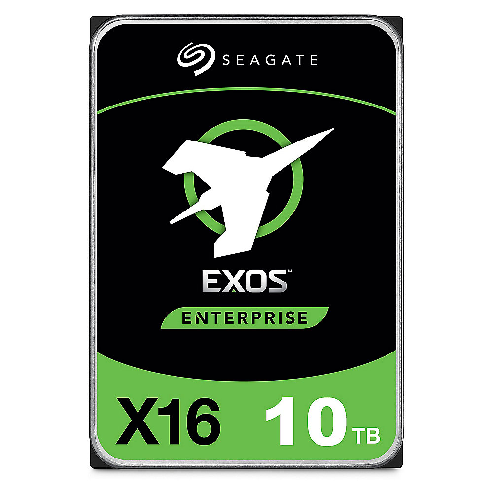 Seagate Exos X16 ST10000NM001G - 10 TB 7200rpm 256 MB 3,5 Zoll SATA 6 Gbit/s