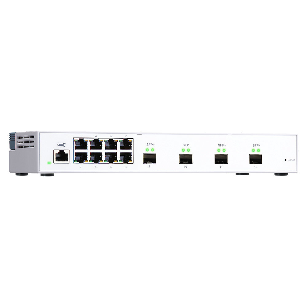 QNAP QSW-M408S 8 Port Desktop Switch Web Managed 1G/10G SFP+