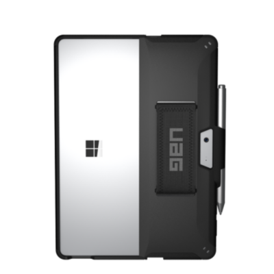 UAG Urban Armor Gear Scout Handstrap Case für Microsoft Surface Go 2 / Go, schw.
