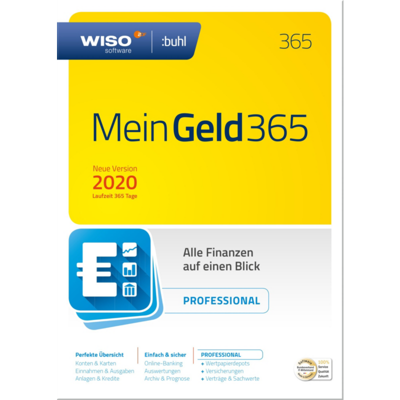 Buhl Data Service GmbH WISO Mein Geld Professional 365 | 04011282001643