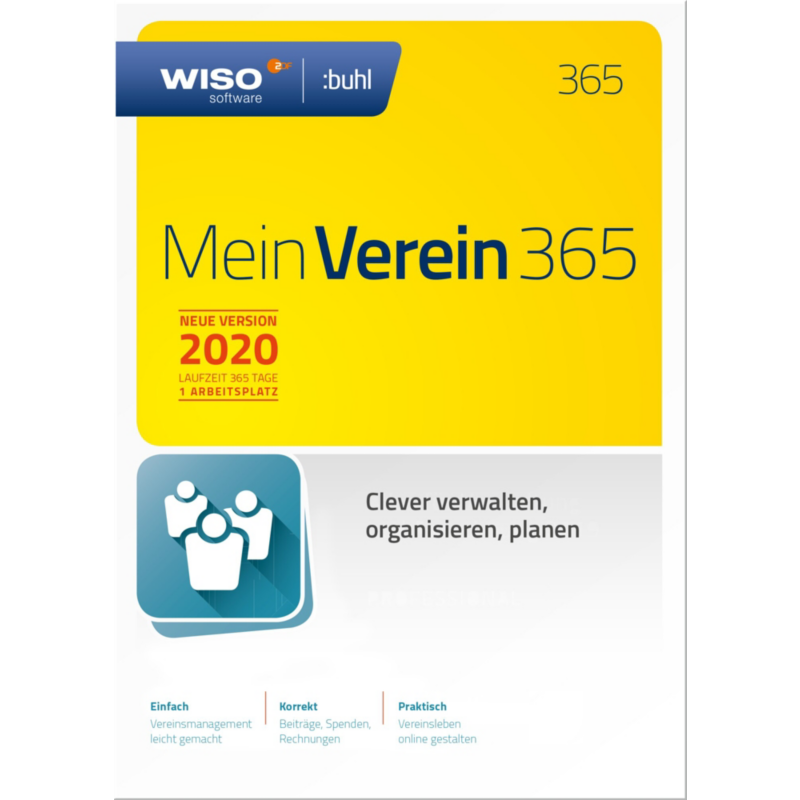 Buhl Data Service GmbH WISO Mein Verein 365 | 04011282001872