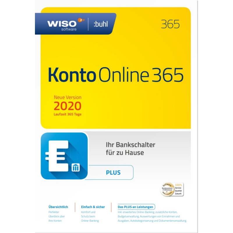 Buhl Data Service GmbH WISO Konto Online Plus 365 | 04011282001667