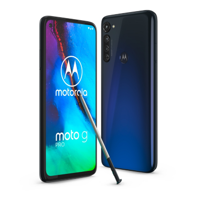 Motorola Moto G Pro Smartphone blue Android 10.0 PAK00000DE