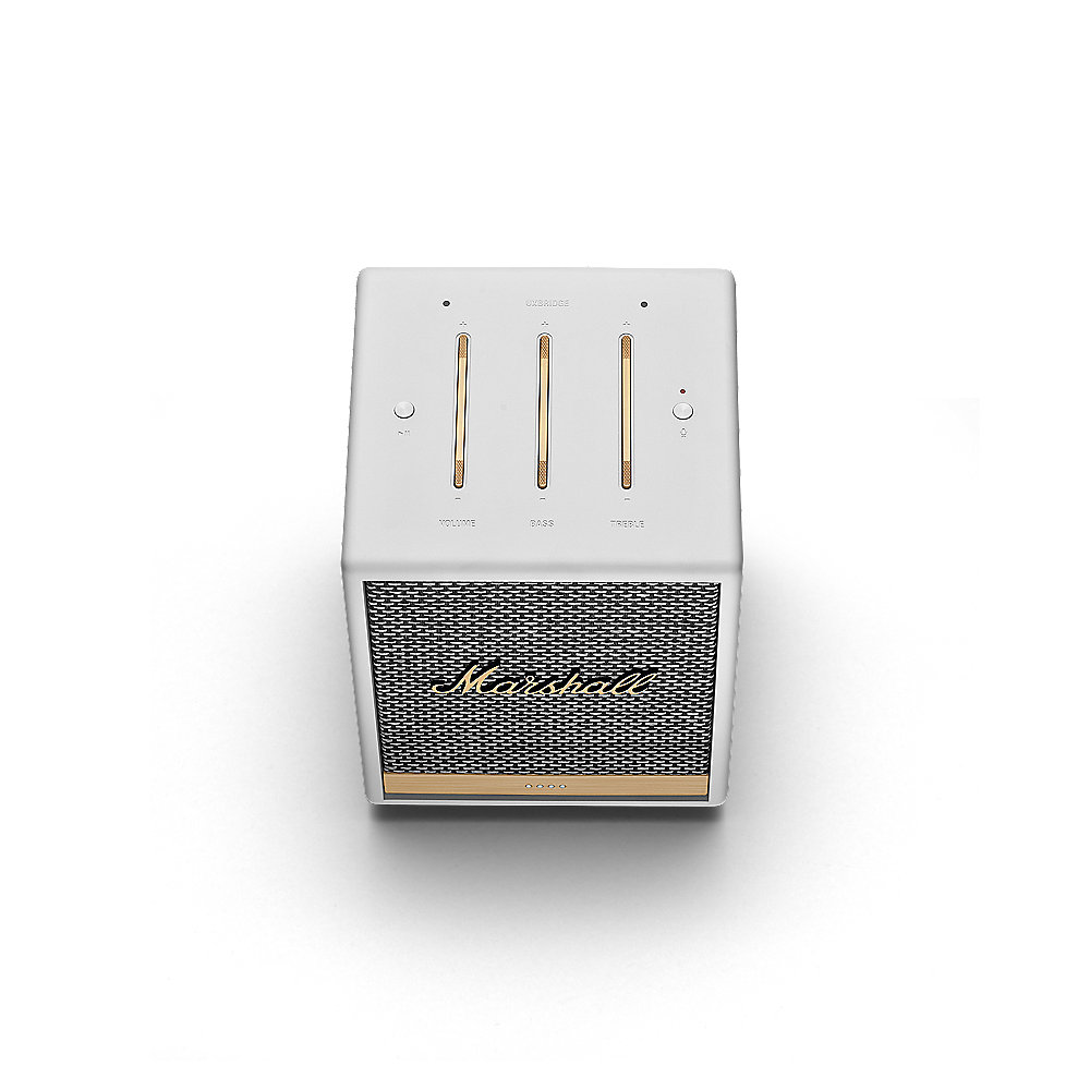 Marshall Uxbridge VOICE Google Multi-Room-Lautsprecher weiß WLAN Bluetooth